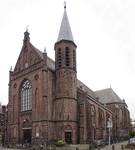 827903 Gezicht op de St.-Josephkerk (Draaiweg 44) te Utrecht.